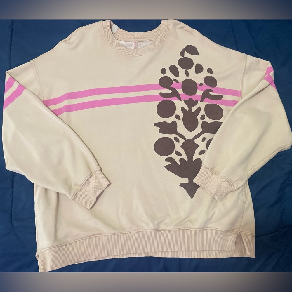 Like New FP Movement All Star Buti Logo Pullover